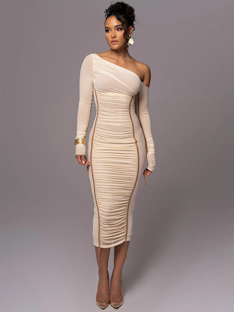 Long Sleeve Midi Dress