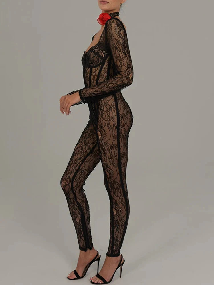 Long Sleeve Jumpsuit