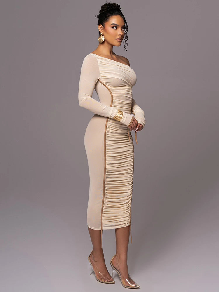 Long Sleeve Midi Dress